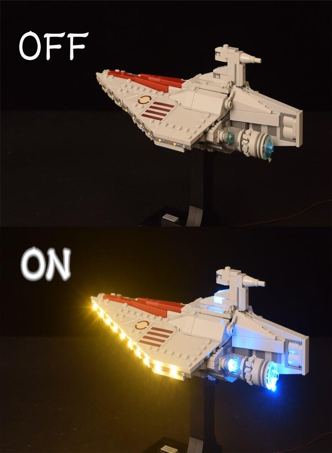 LightGo LED Lighting Kit Designed for Lego 75404 Compatible with Acclamator-Class Assault Ship Set - Not Include Model - Image 5